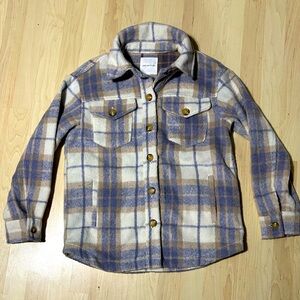 Avec Les Filles women’s plaid button up jacket (size:SMALL)